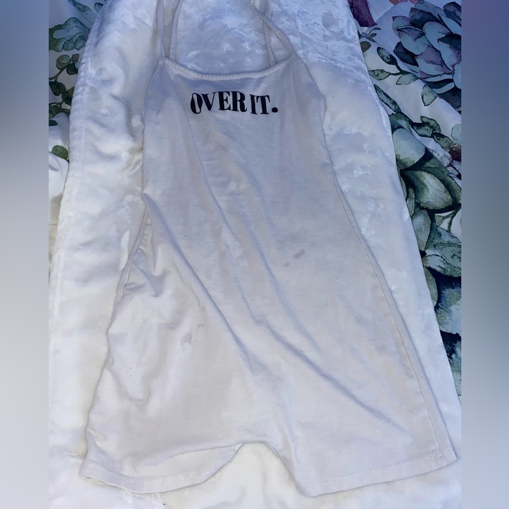 Over it Romper size small